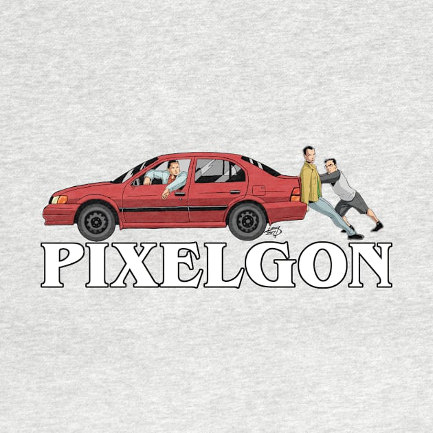 Pixelgon Car Trouble by vedderjoshua